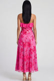 Sweetheart A Line Light Blue Wedding Guest Dress with Appliques