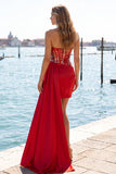 Sweetheart Bodycon Ruched Sequin Corset Black Homecoming Dress with Sash