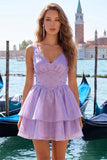 Sage Green V Neck A Line Homecoming Dress with Pearls