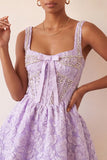 Mint Green A Line Corset Jacquard Pearl Beaded Short Homecoming Dress