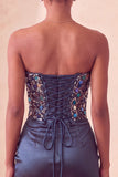 Champagne Sequin Bodycon Sweetheart Homecoming Dress