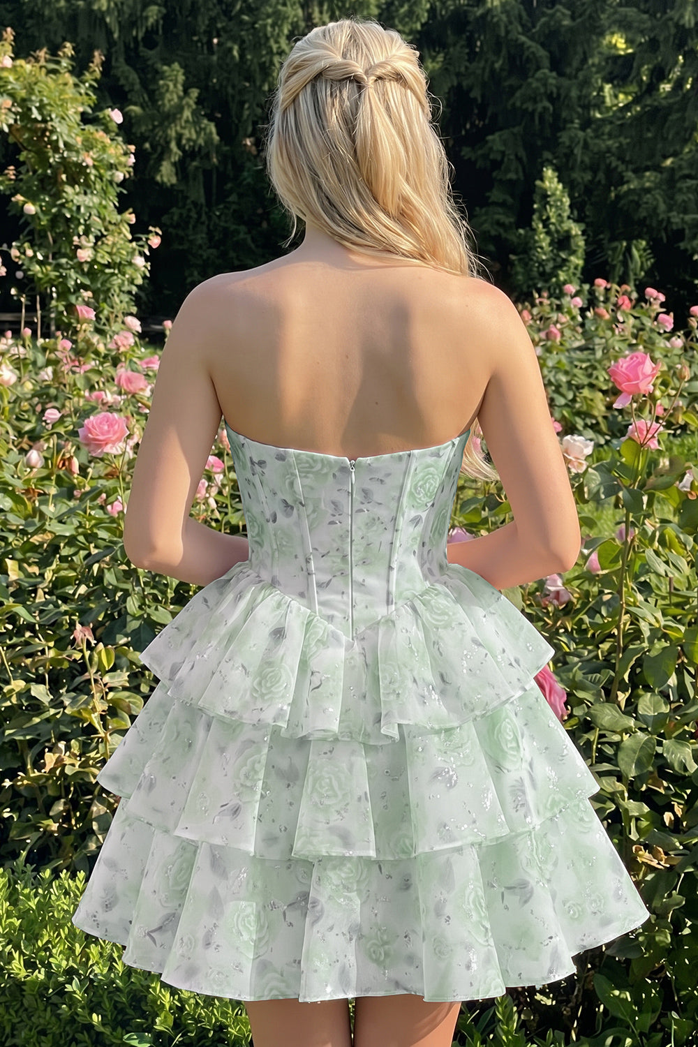 garden homecoming dress Primavera Couture 3816 | Homecoming Dresses