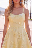 Dark Green A Line Short Homecoming Dress with Lace-up Back