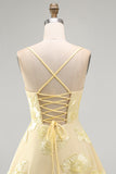 Dark Green A Line Short Homecoming Dress with Lace-up Back