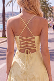Dark Green A Line Short Homecoming Dress with Lace-up Back