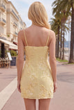 Pink Floral Cowl Neck Short Homecoming Dress