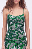 Light Green Bodycon Sequin Homecoming Dress with Lace-up Back