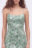 Light Green Bodycon Sequin Homecoming Dress with Lace-up Back