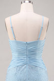 Dark Green Corset Beaded Bodycon Short Homecoming Dress