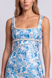 Green Jacquard Pearl Square Neck Bodycon Homecoming Dress with Slit
