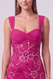 Pink Bodycon Sequin Short Homecoming Dress