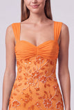 Pink Bodycon Sequin Short Homecoming Dress