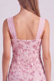 Pink Bodycon Sequin Short Homecoming Dress