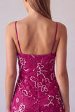 Green Beaded Spaghetti Straps Bodycon Short Homecoming Dress
