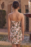 Corset Sequin Light Khaki Bodyocn Homecoming Dress