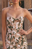 Corset Sequin Light Khaki Bodyocn Homecoming Dress
