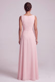 Blush Chiffon Beaded A Line 2 Piece Mother of the Bride Dress with Cape