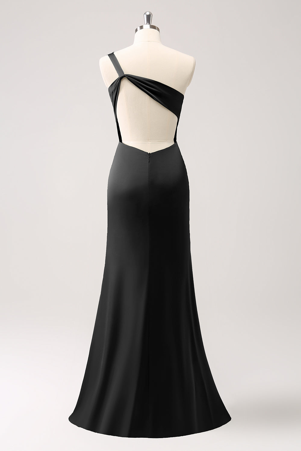 Wedtrend Women Elegant Bridesmaid Dress with Slit Mermaid One Shoulder Pleated Backless Wedding Party Guest Dress WEDTREND Wedtrend Women Elegant Bridesmaid Dress with Slit Mermaid One Shoulder Pleated Backless Wedding Party Guest Dress WEDTREND