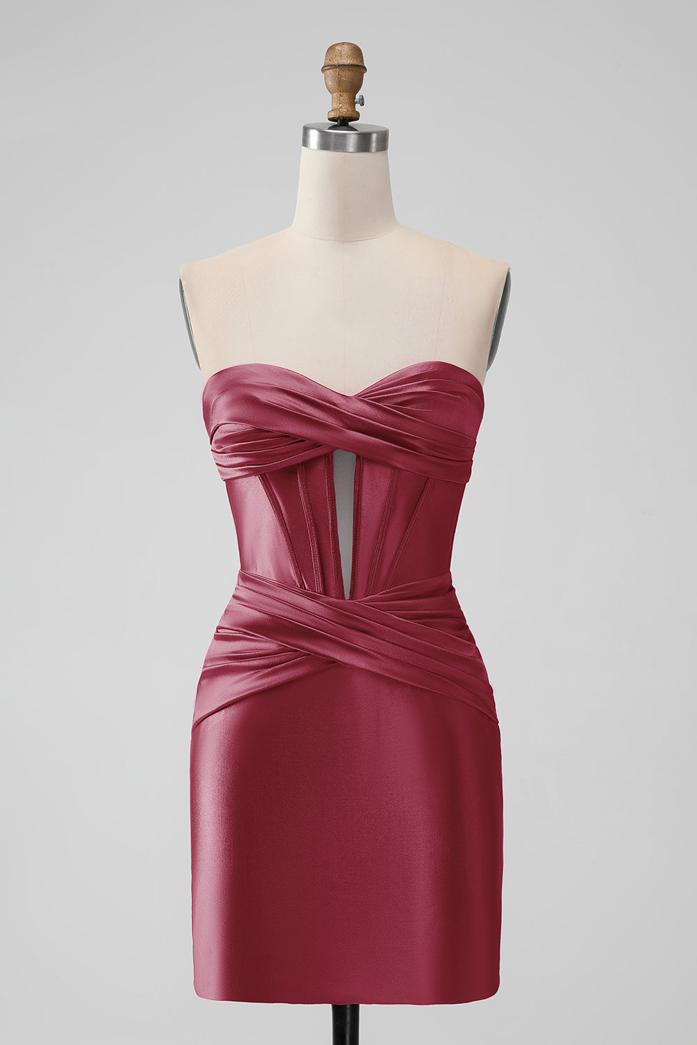 Wedtrend Women Fuchsia Homecoming Dress Sweetheart Pleated Corset Bodycon Short Prom Dress WEDTREND Wedtrend Women Fuchsia Homecoming Dress Sweetheart Pleated Corset Bodycon Short Prom Dress WEDTREND
