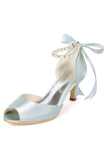 Pumps Shoes Court Shoes Closed Toe Bride Wedding Dance Shoes