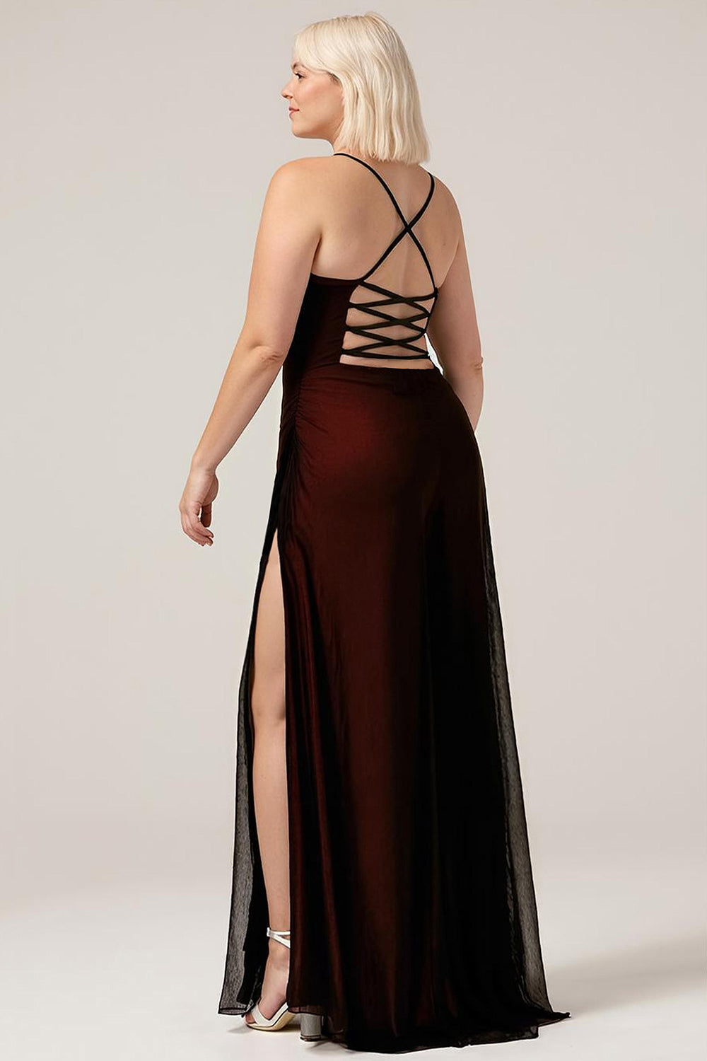Wedtrend Women Plus Size Black Red Bridesmaid Dress Sheath Vintage 90s Prom Dress Spaghetti Straps Backless Maxi Wedding Guest Dress WEDTREND Wedtrend Women Plus Size Black Red Bridesmaid Dress Sheath Vintage 90s Prom Dress Spaghetti Straps Backless Maxi Wedding Guest Dress WEDTREND