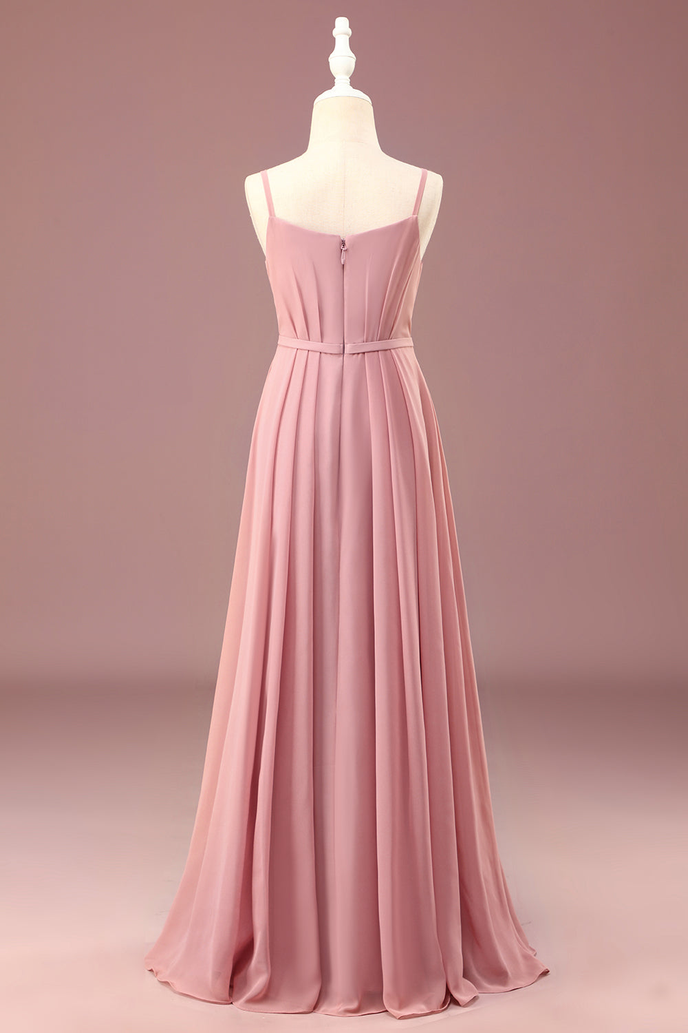 Wedtrend Dusty Rose Junior Bridesmaid Dress A-line Spaghetti Straps Pleated Chiffon Wedding Party Dress WEDTREND Wedtrend Dusty Rose Junior Bridesmaid Dress A-line Spaghetti Straps Pleated Chiffon Wedding Party Dress WEDTREND