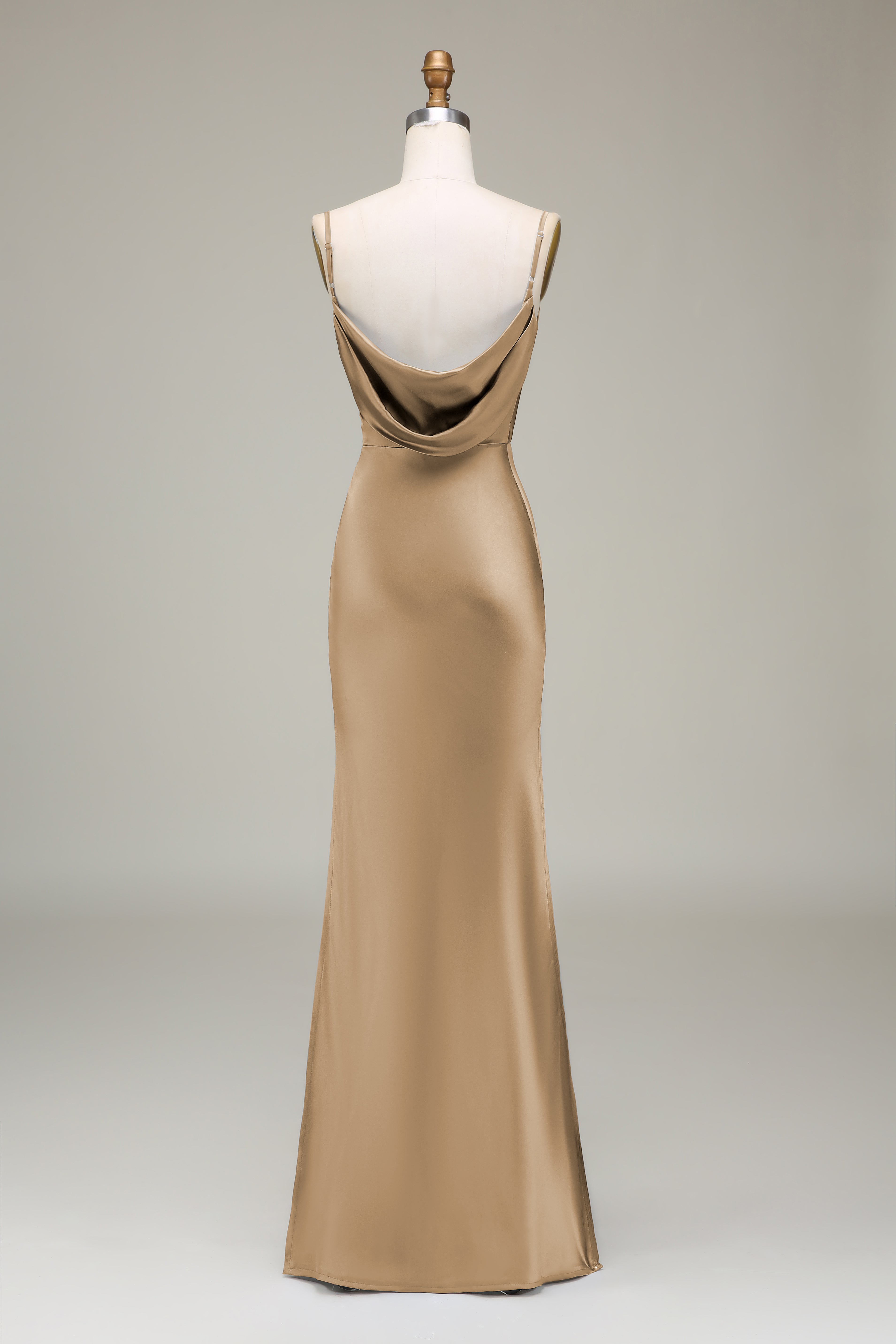 WEDTREND Women Dark Green Bridesmaid Dress Sheath Spaghetti Straps Long Satin Wedding Guest Dress WEDTREND Women Dark Green Bridesmaid Dress Sheath Spaghetti Straps Long Satin Wedding Guest Dress