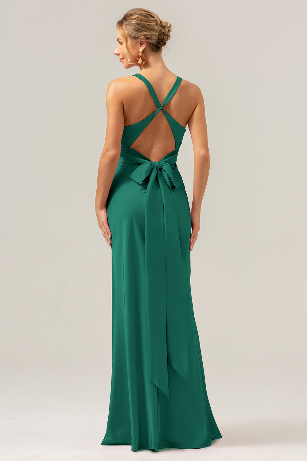 champagne green dress Azazie Sanna Dusty Sage Champagne A-Line Scoop Lace Tulle Dress Ready to Ship