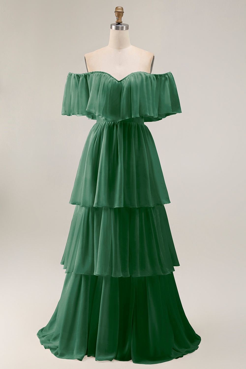 dark green off the shoulder bridesmaid dress Dark Green Chiffon Long Bridesmaid Dress,Off the Shoulder Bridesmaid Dress,BD00227, US10 / Burgundy