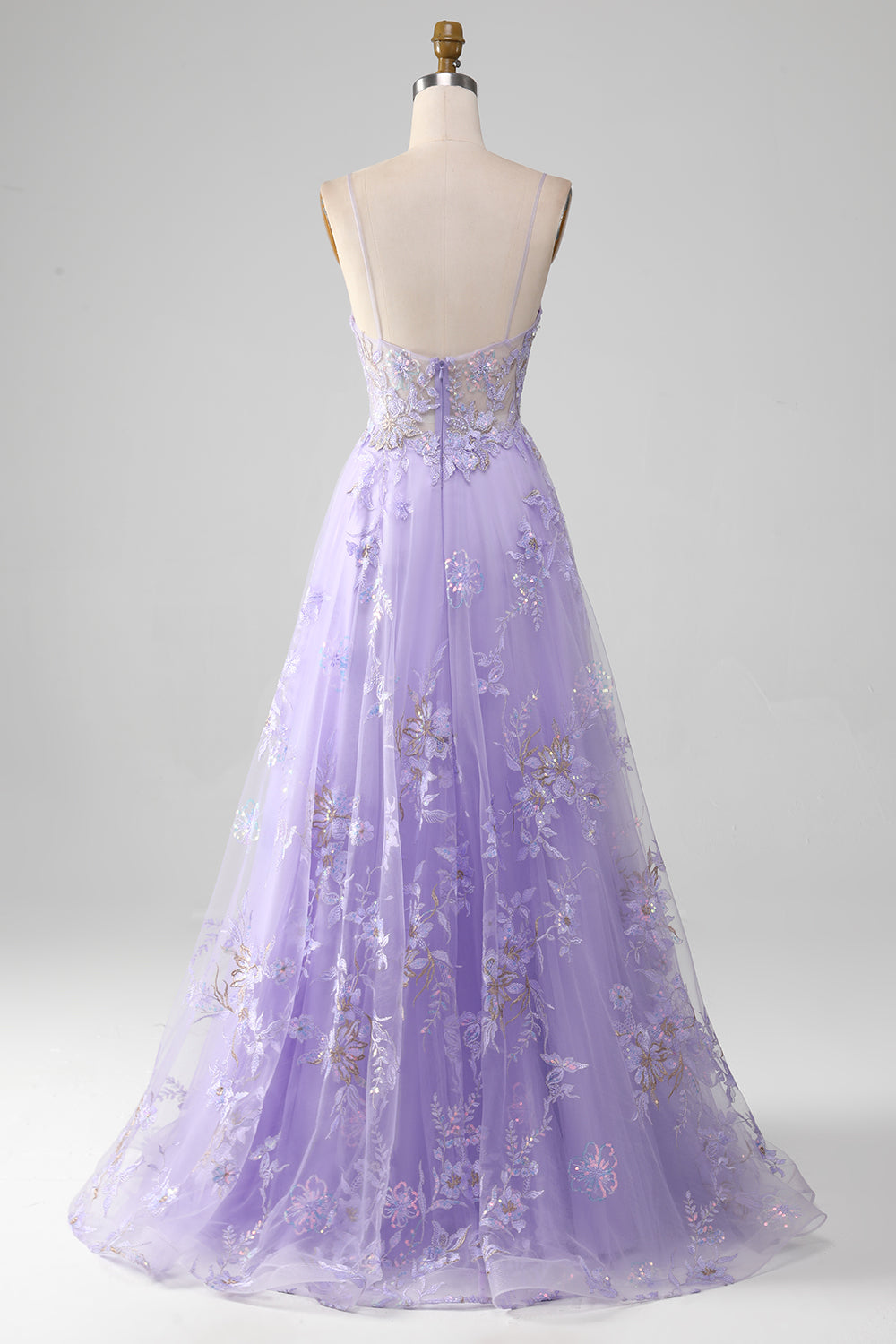 WEDTREND Women Purple Prom Dress A Line Spaghetti Straps Sparkly Evening Party Dress With Beading WEDTREND Women Purple Prom Dress A Line Spaghetti Straps Sparkly Evening Party Dress With Beading