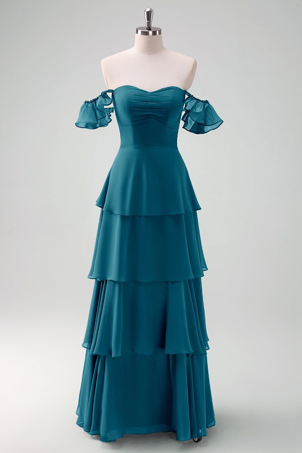 teal off the shoulder bridesmaid dress Off Shoulder Teal Mermaid Cheap Bridesmaid Dresses Online, WG781 SposaDresses