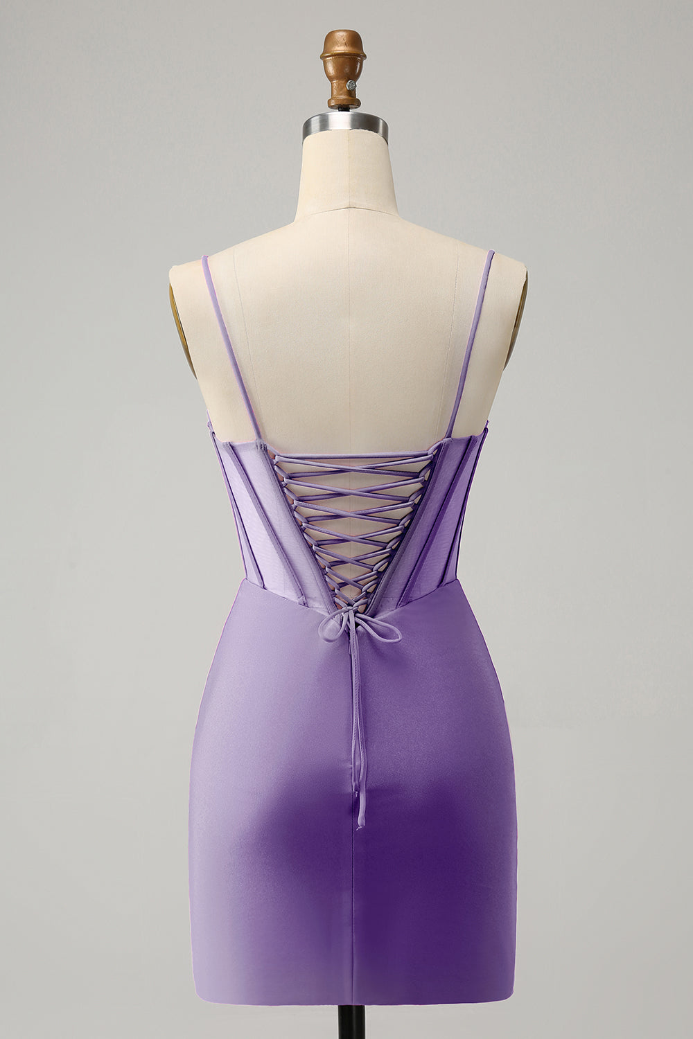 Wedtrend Women Stylish Purple Short Homecoming Dress with Beading Bodycon Lace Up Back Corset Cocktai Party Dress WEDTREND Wedtrend Women Stylish Purple Short Homecoming Dress with Beading Bodycon Lace Up Back Corset Cocktai Party Dress WEDTREND