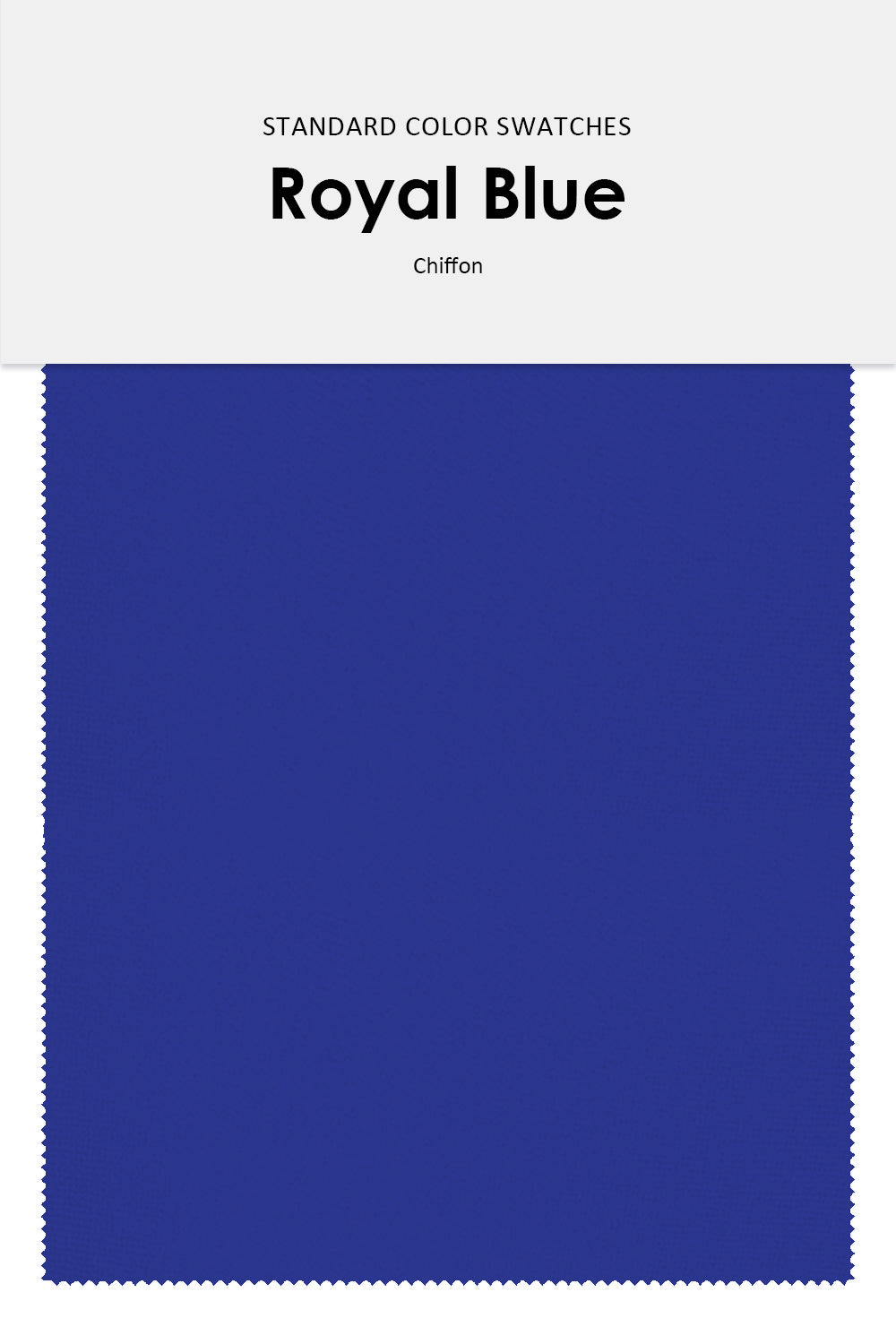 Blue Chiffon Fabric