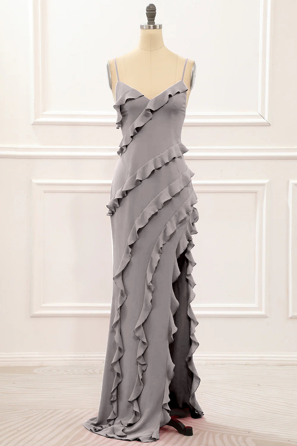 Wedtrend Women Jade Mermaid Bridesmaids Mermaid Spaghetti Straps Tiered Chiffon Floor Length Bridesmaid Dress Wedding Party Formal Dress WEDTREND Wedtrend Women Jade Mermaid Bridesmaids Mermaid Spaghetti Straps Tiered Chiffon Floor Length Bridesmaid Dress Wedding Party Formal Dress WEDTREND