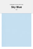 Blue Satin Fabric