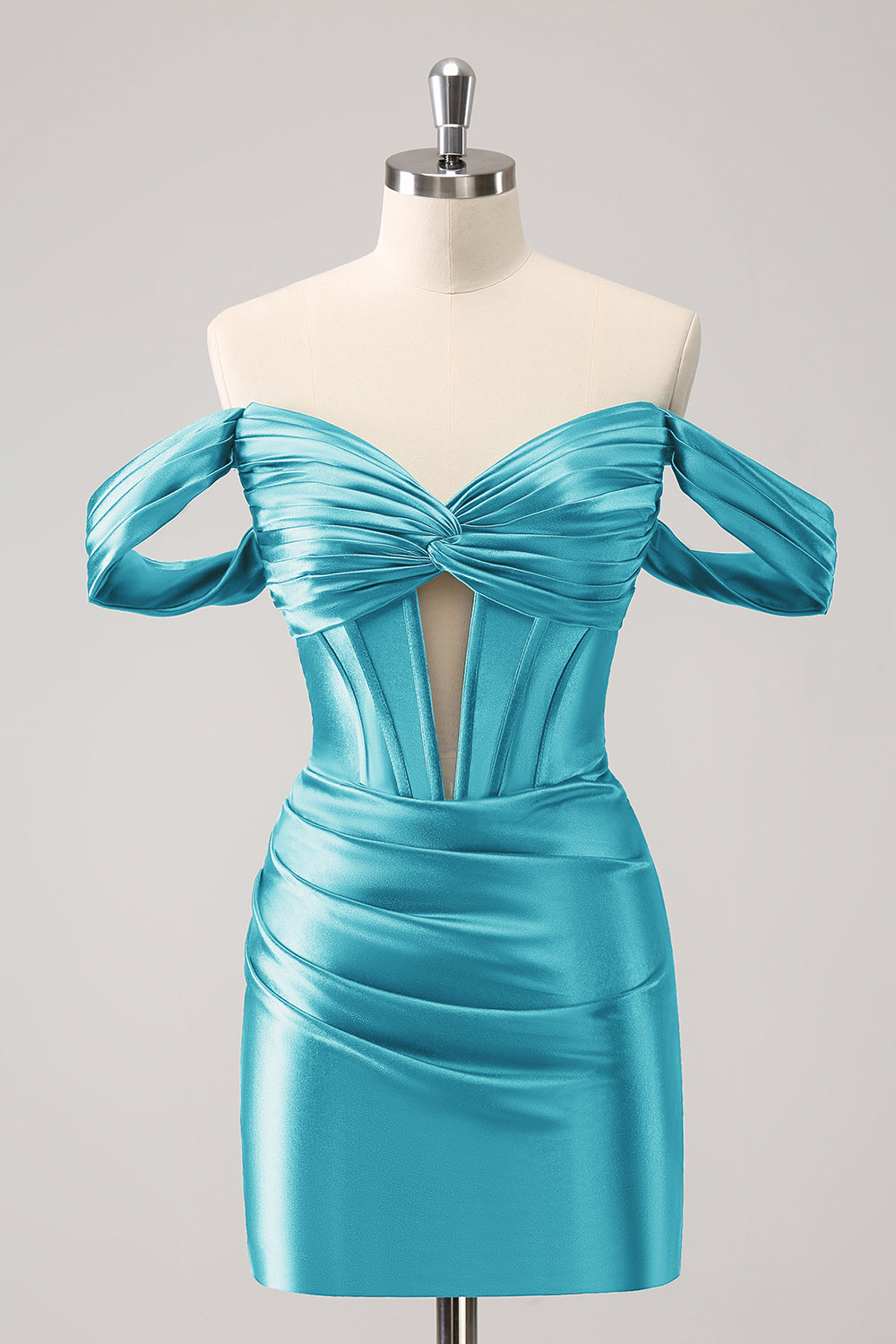 dark turquoise homecoming dress Short Sequin Turquoise Blue Homecoming Party Dress Turquoise / 2