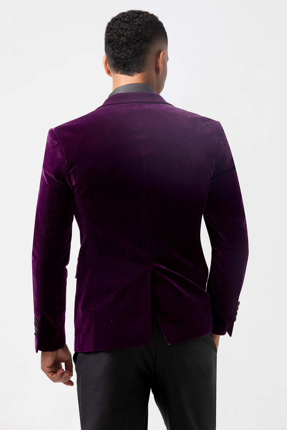 Wedtrend Men's Wedding Suits Dark Purple Peak Lapel One Button 2 Piece Prom Suits WEDTREND Wedtrend Men's Wedding Suits Dark Purple Peak Lapel One Button 2 Piece Prom Suits WEDTREND