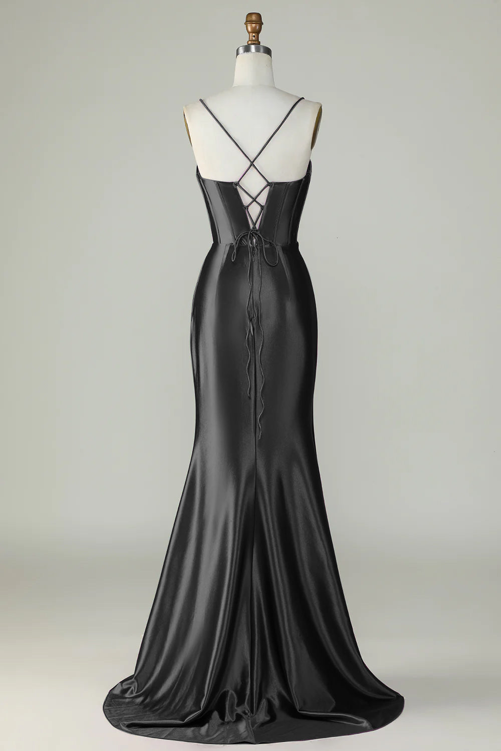 Wedtrend Women Dark Green Prom Dress Mermaid Spaghetti Straps Long Formal Dress With Slit WEDTREND Wedtrend Women Dark Green Prom Dress Mermaid Spaghetti Straps Long Formal Dress With Slit WEDTREND