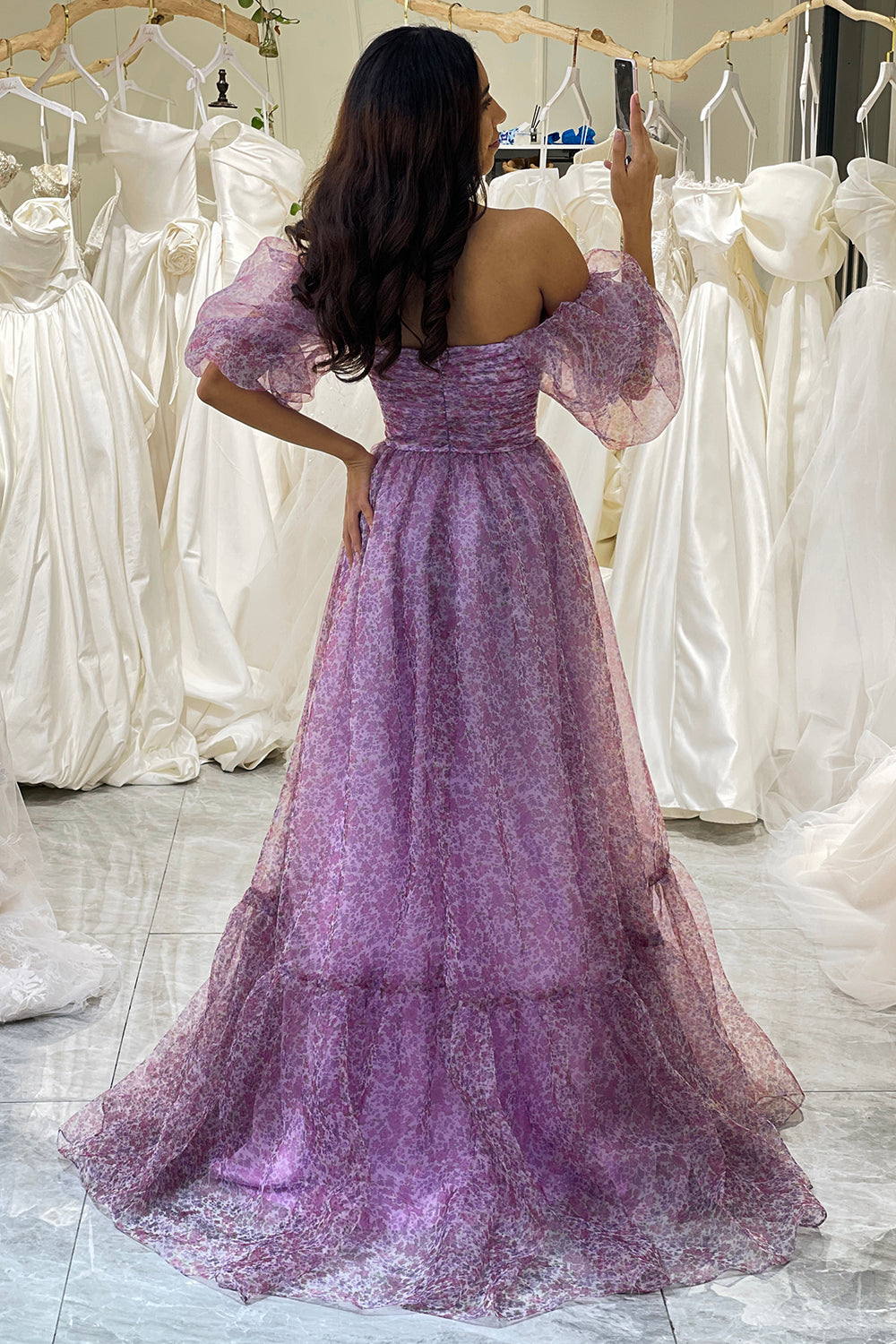 white christmas dresses Wedtrend Women Purple Prom Dress A-Line Square Neck Corset Evening Dress with Half Sleeves, Purple / US24W white christmas dresses Wedtrend Women Purple Prom Dress A-Line Square Neck Corset Evening Dress with Half Sleeves, Purple / US24W