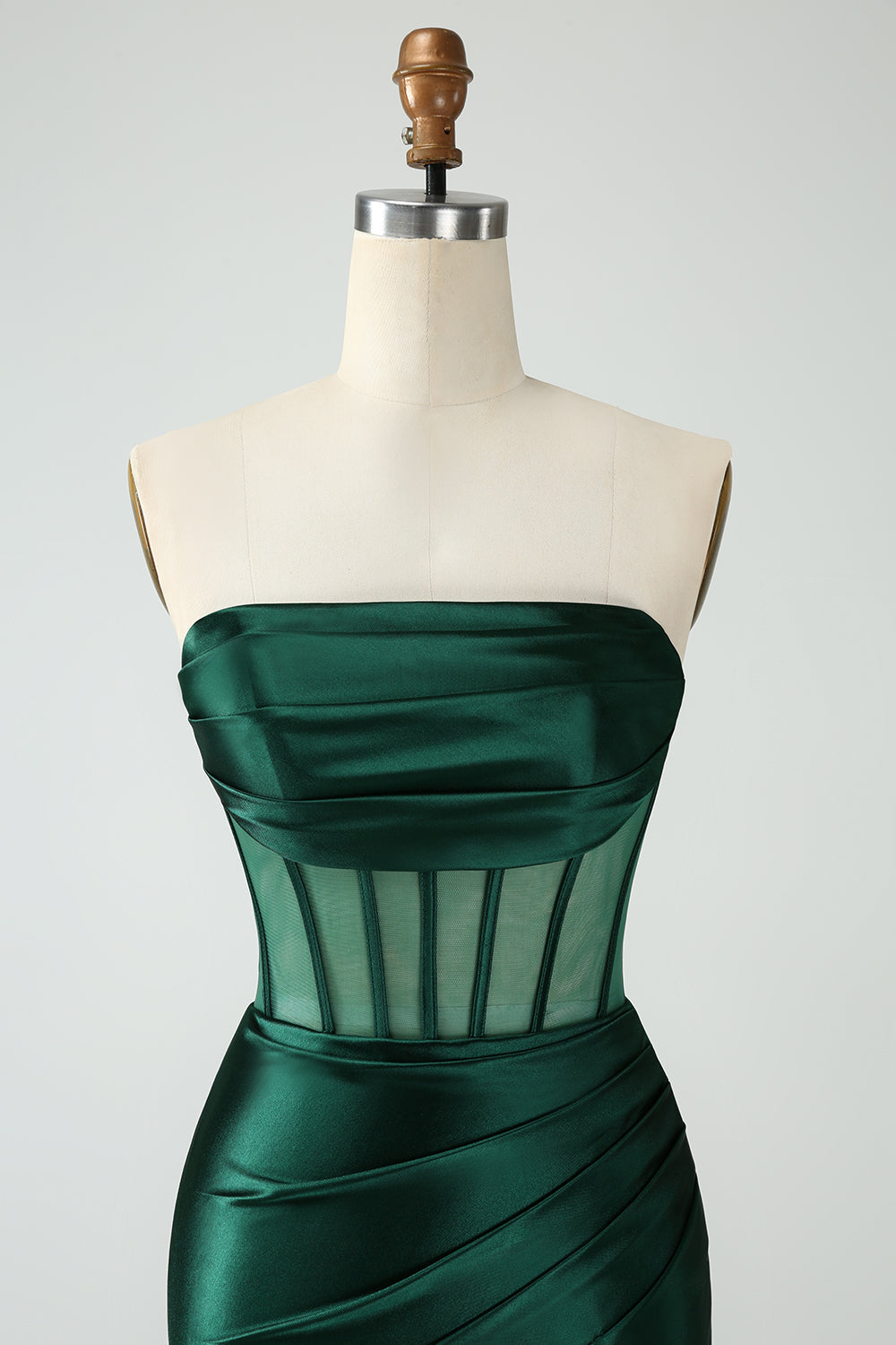 Wedtrend Women Dark Green Bodycon Homecoming Dress Corset Strapless Short Prom Dress WEDTREND Wedtrend Women Dark Green Bodycon Homecoming Dress Corset Strapless Short Prom Dress WEDTREND