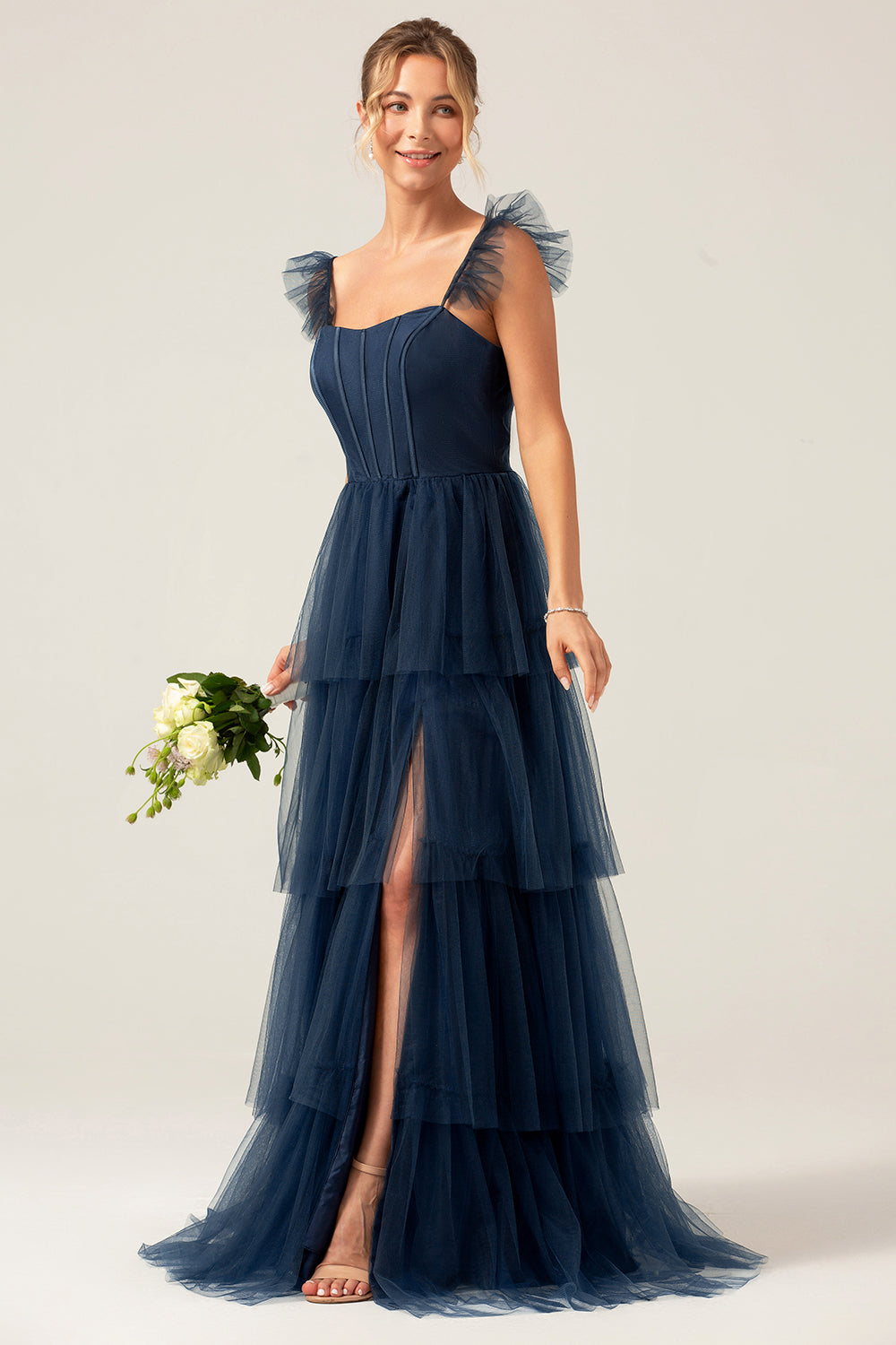 navy blue and purple bridesmaid dresses Blog - Wedding Inspiration