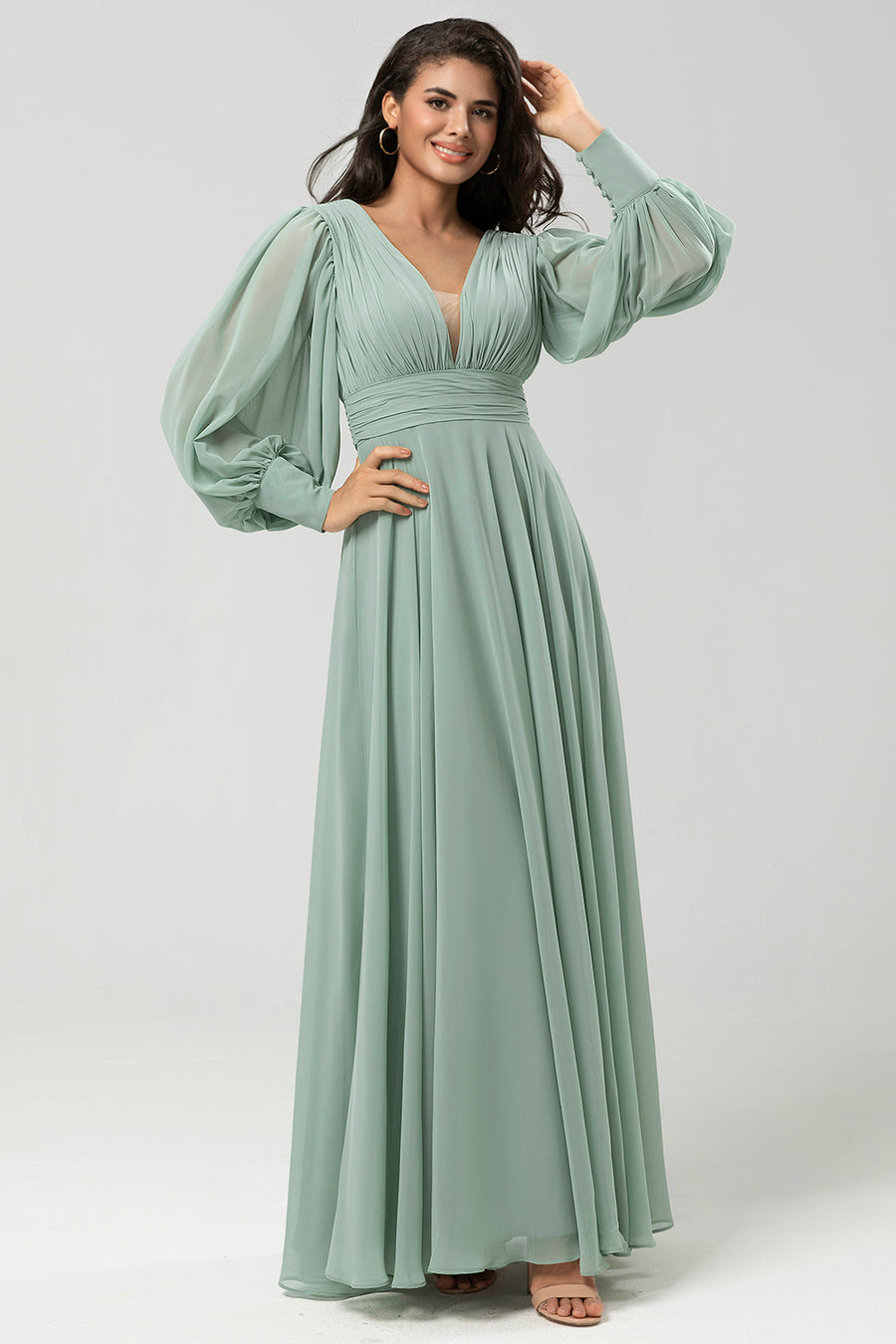 Buy Matcha Bridesmaid Dresses Online | Wedtrend  WEDTREND