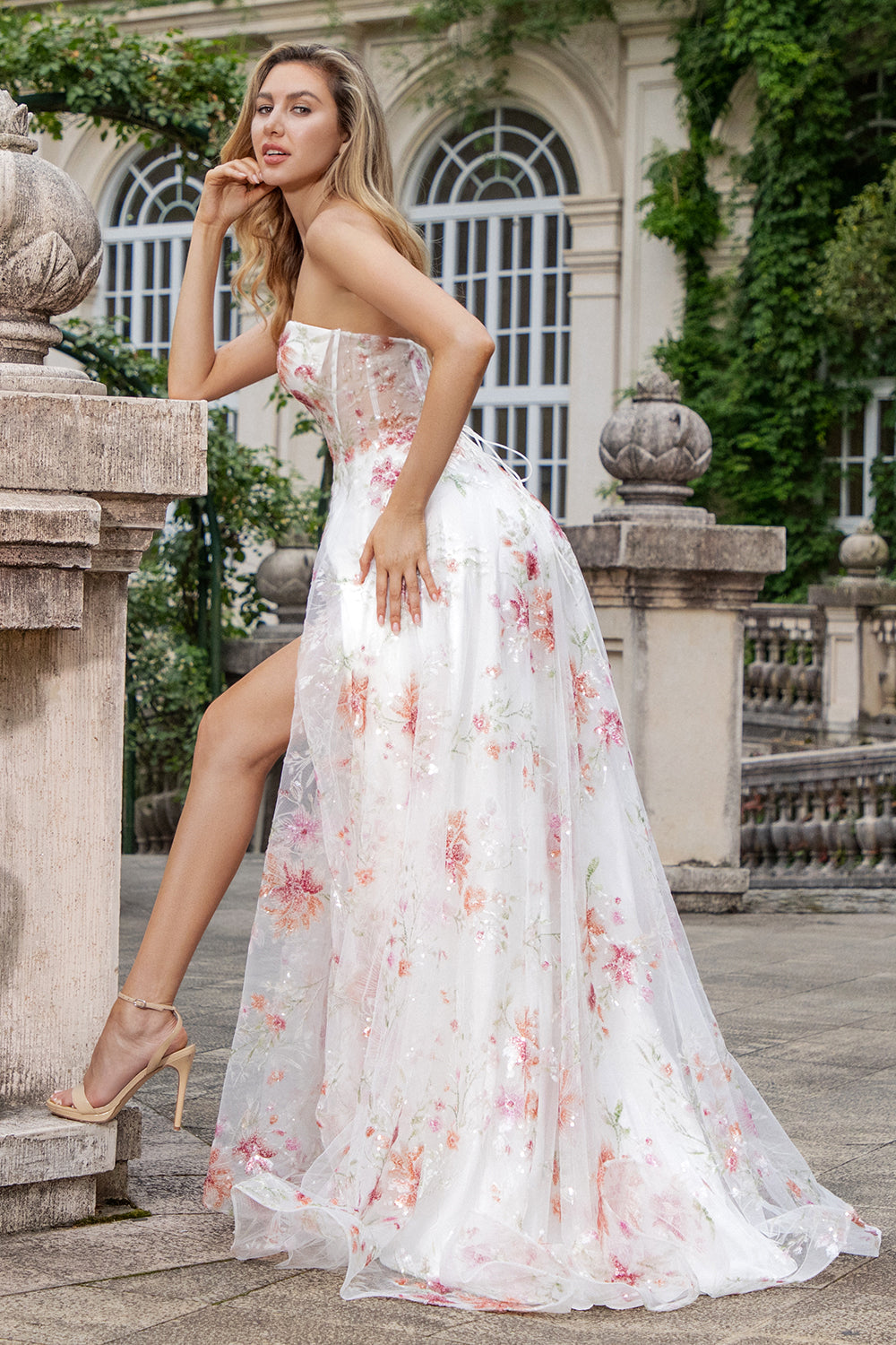 ivory sequin party dress Romilly Sequin Mini Dress / Ivory | MESHKI
