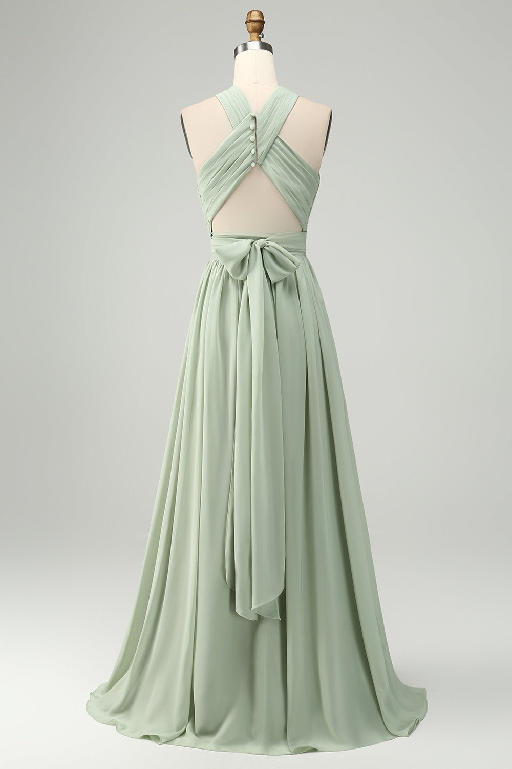 Wedtrend Women Dusty Sage Bridesmaid Dress A Line Spaghetti Straps Pleated Maternity Wedding Party Dress WEDTREND Wedtrend Women Dusty Sage Bridesmaid Dress A Line Spaghetti Straps Pleated Maternity Wedding Party Dress WEDTREND