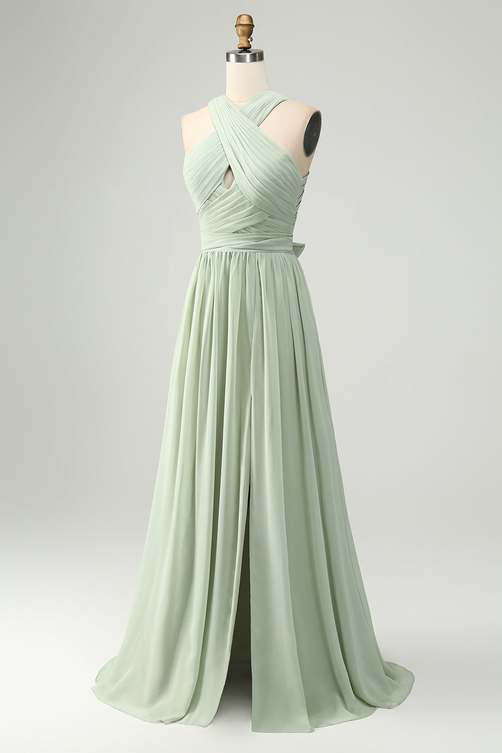 Wedtrend Women Dusty Sage Bridesmaid Dress A Line Spaghetti Straps Pleated Maternity Wedding Party Dress WEDTREND Wedtrend Women Dusty Sage Bridesmaid Dress A Line Spaghetti Straps Pleated Maternity Wedding Party Dress WEDTREND