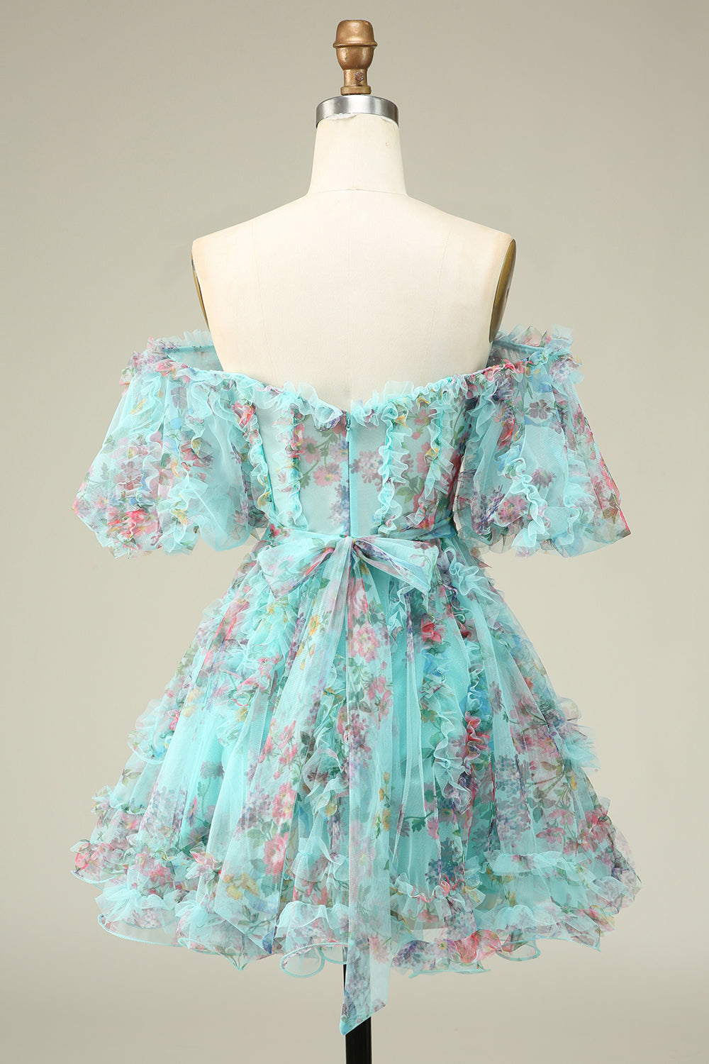 Wedtrend Women Cute Short Homecoming Dress A Line Off the Shoulder Green Tulle Cocktail Dress WEDTREND Wedtrend Women Cute Short Homecoming Dress A Line Off the Shoulder Green Tulle Cocktail Dress WEDTREND