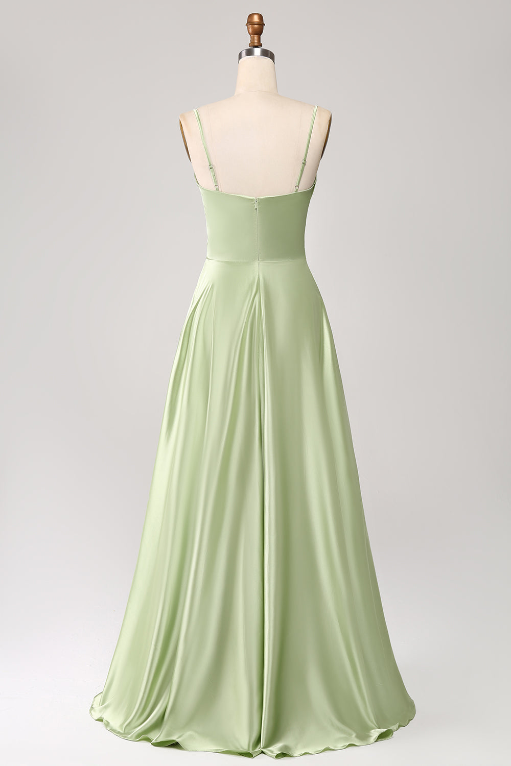Wedtrend Women Green Prom Dress A-Line Cowl Neck Spaghetti Straps Long Maxi Dress With Sequins WEDTREND Wedtrend Women Green Prom Dress A-Line Cowl Neck Spaghetti Straps Long Maxi Dress With Sequins WEDTREND