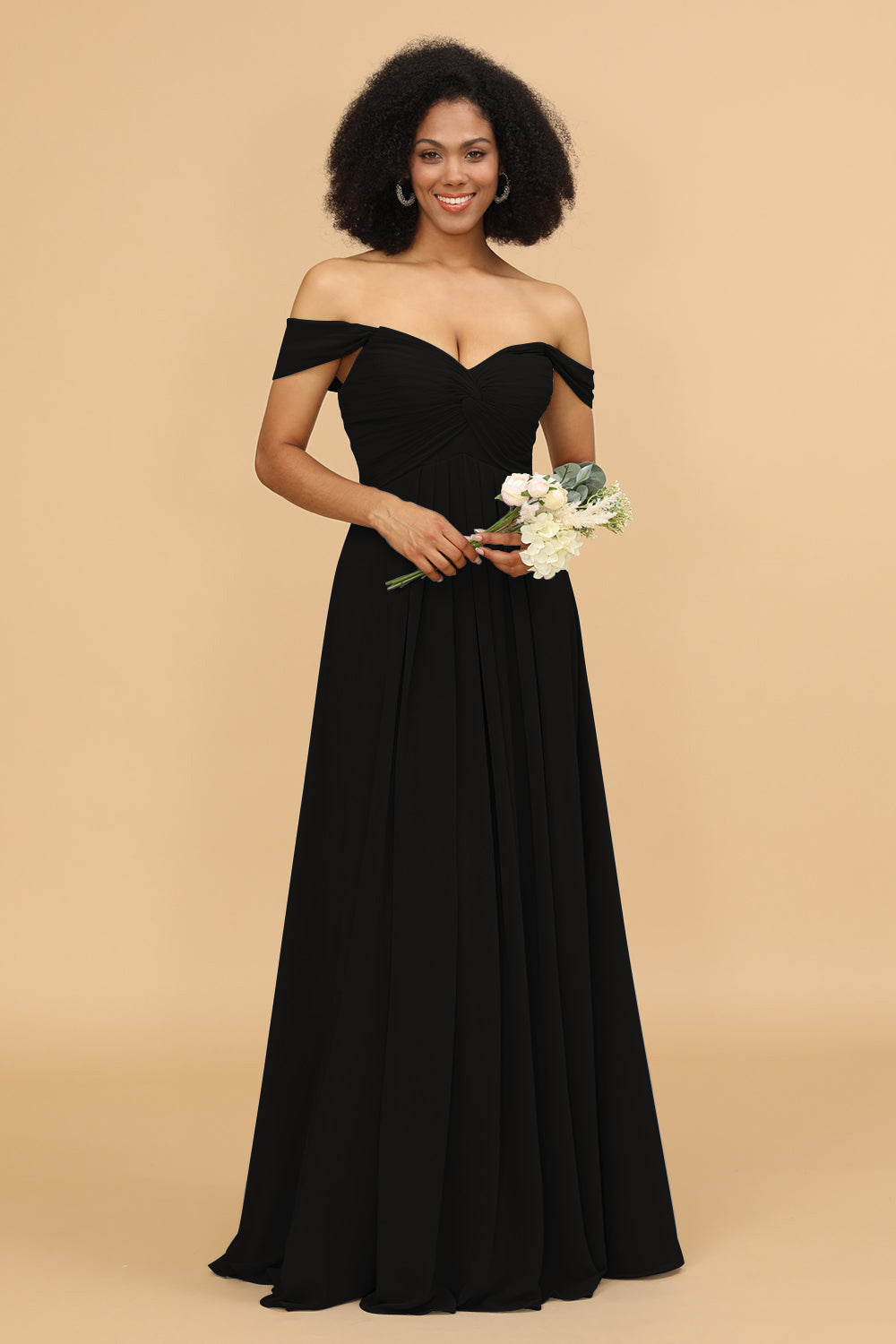 Wedtrend Women Bridesmaid Dress A Line Off the Shoulder Long Chiffon Wedding Party Formal Dress WEDTREND Wedtrend Women Bridesmaid Dress A Line Off the Shoulder Long Chiffon Wedding Party Formal Dress WEDTREND