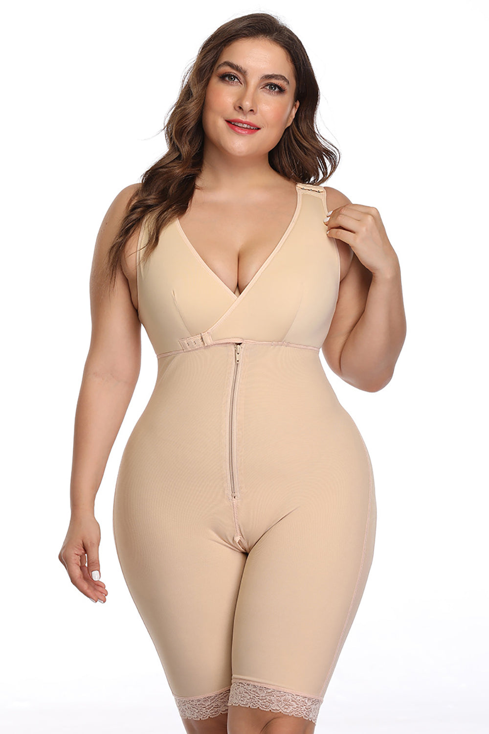 Wedtrend Women Apricot Shapewear High-Waisted Butt-Lifting Corset Lace  Breathable Body-Shaping Pants – WEDTREND