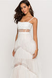Black Corset Asymmetrical Tulle Long Wedding Guest Dress